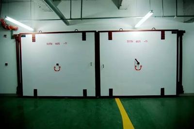 建设部钢筋混凝土活门槛双扇防护密闭门